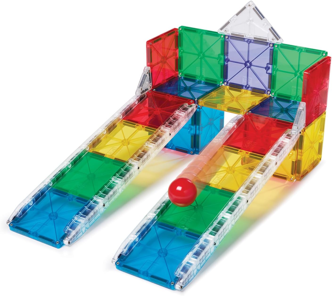 Magna-Tiles Rail Racers - 33 Piece Set