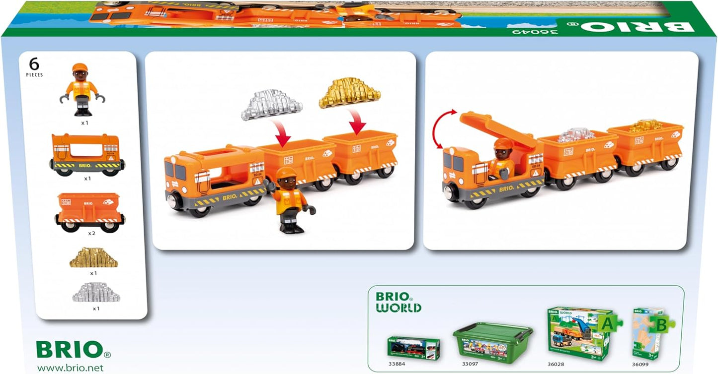 BRIO Gold Cargo Train