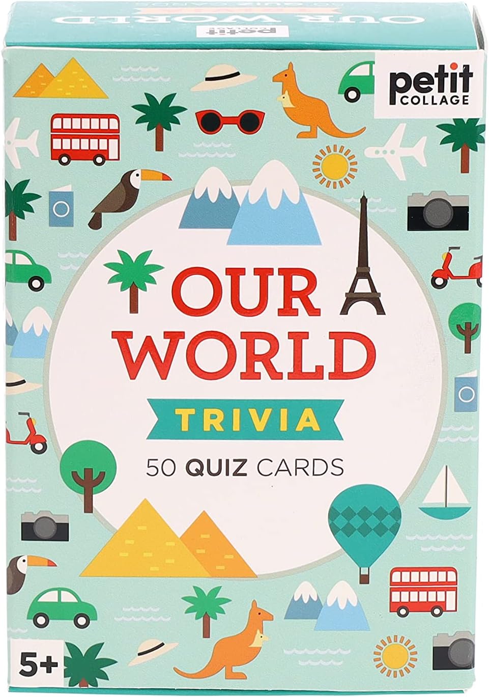 Petit Collage - Our World Trivia Quiz Cards