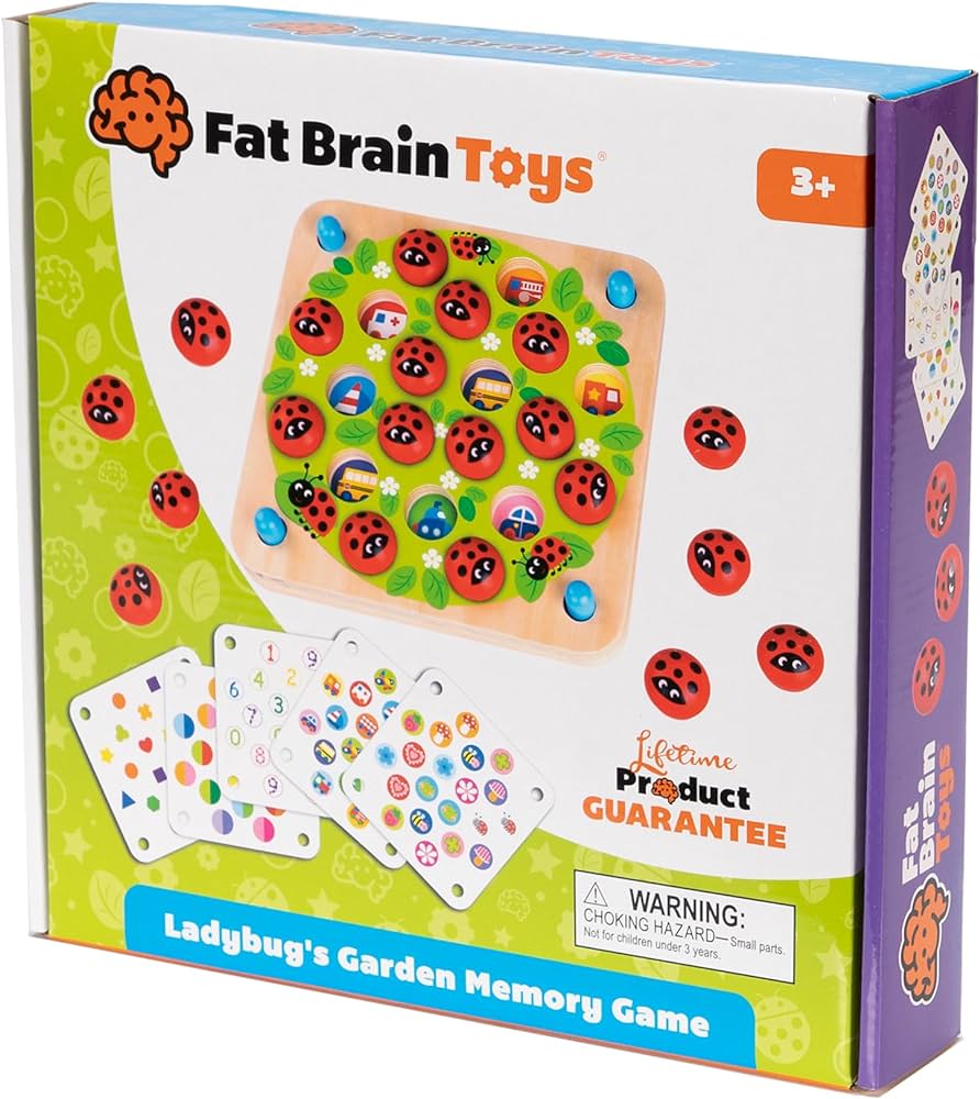 Fat Brain - Ladybug's Garden Memory Game