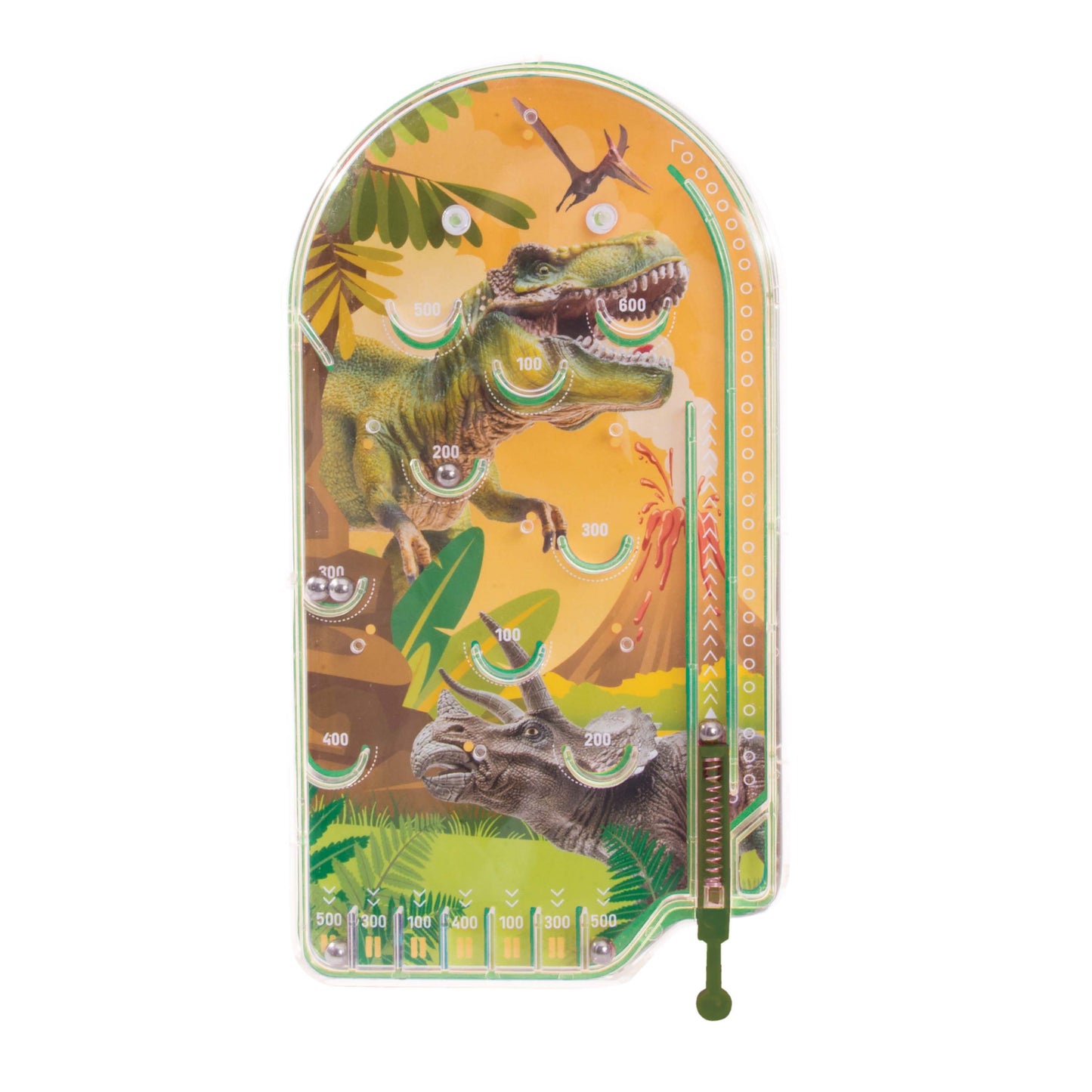 Pinball Jurassic Adventure Game Green