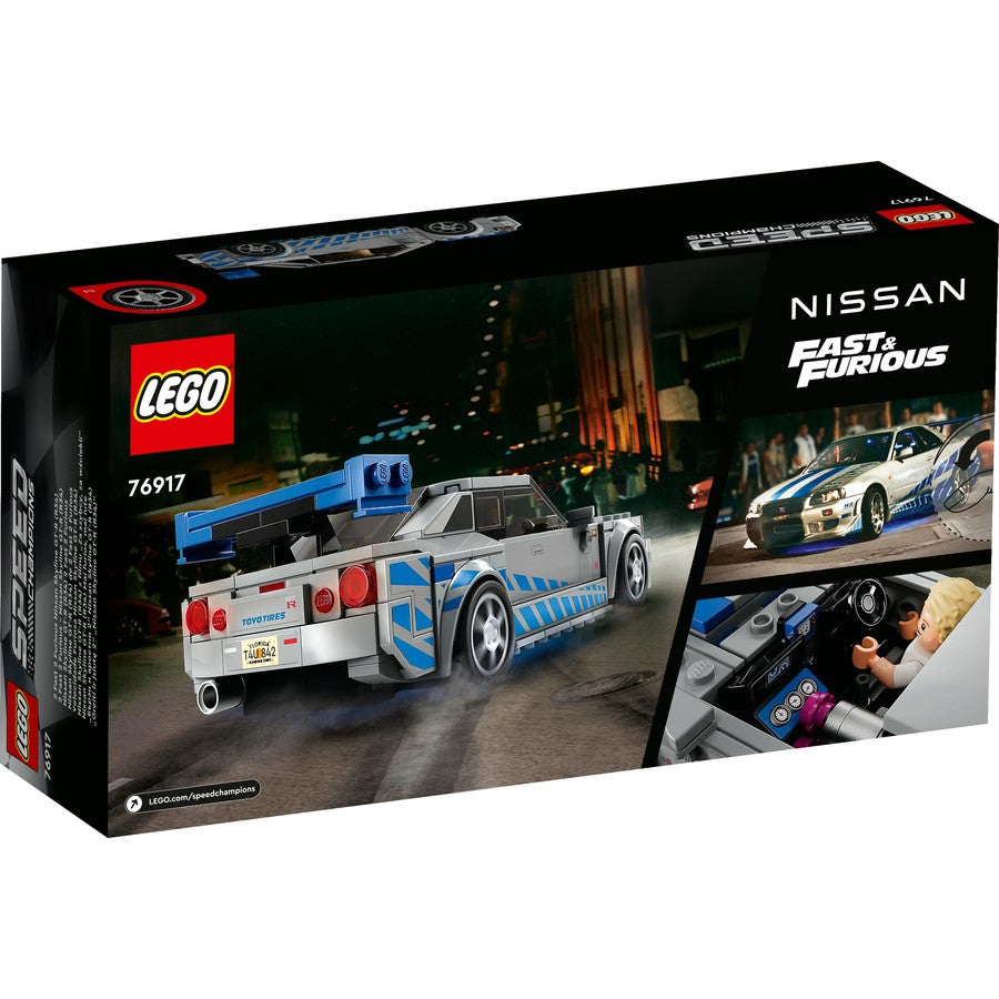 LEGO Speed Champions 2 Fast 2 Furious Nissan Skyline 76917