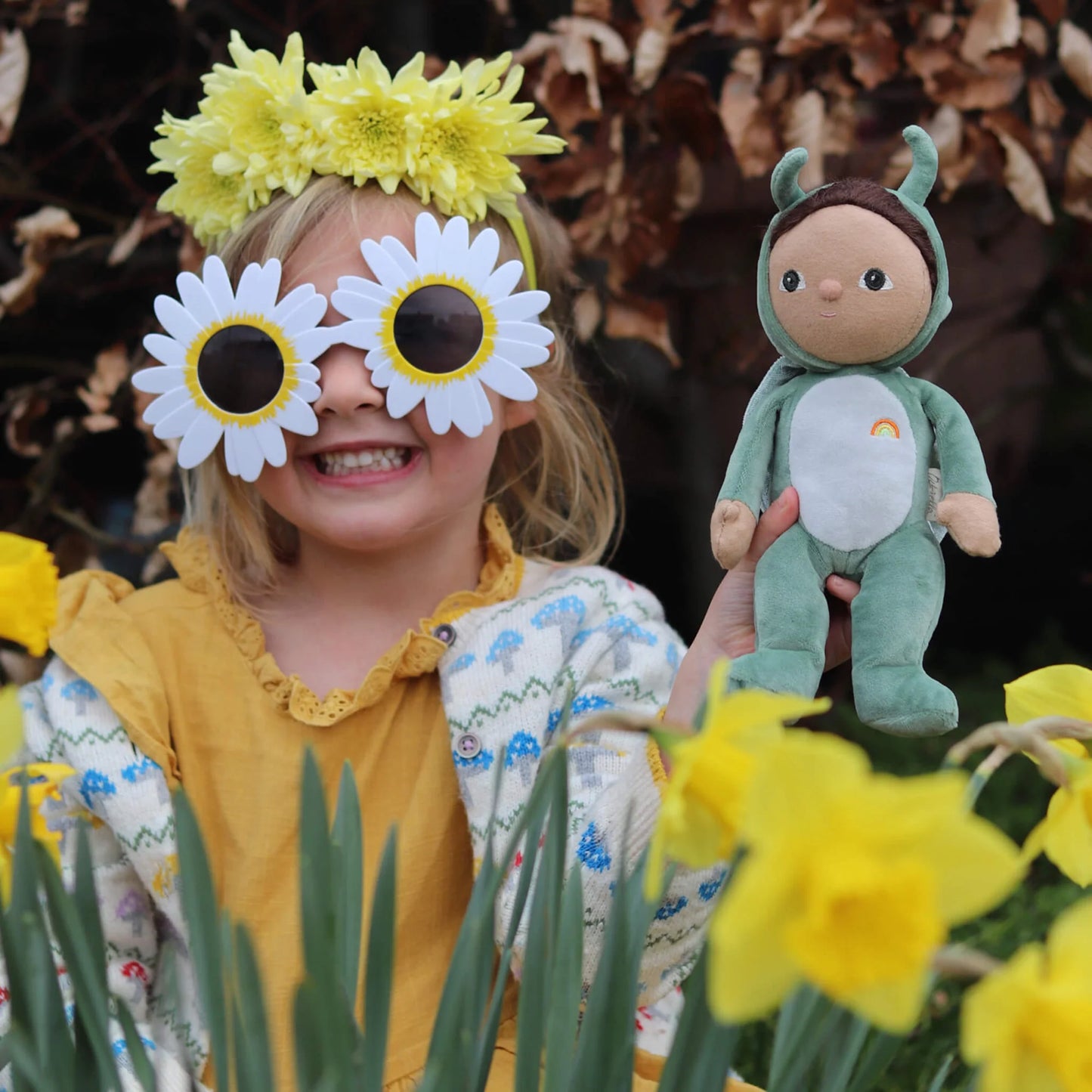 Olli Ella - Dinky Dinkums - Gideon Grasshopper | Green