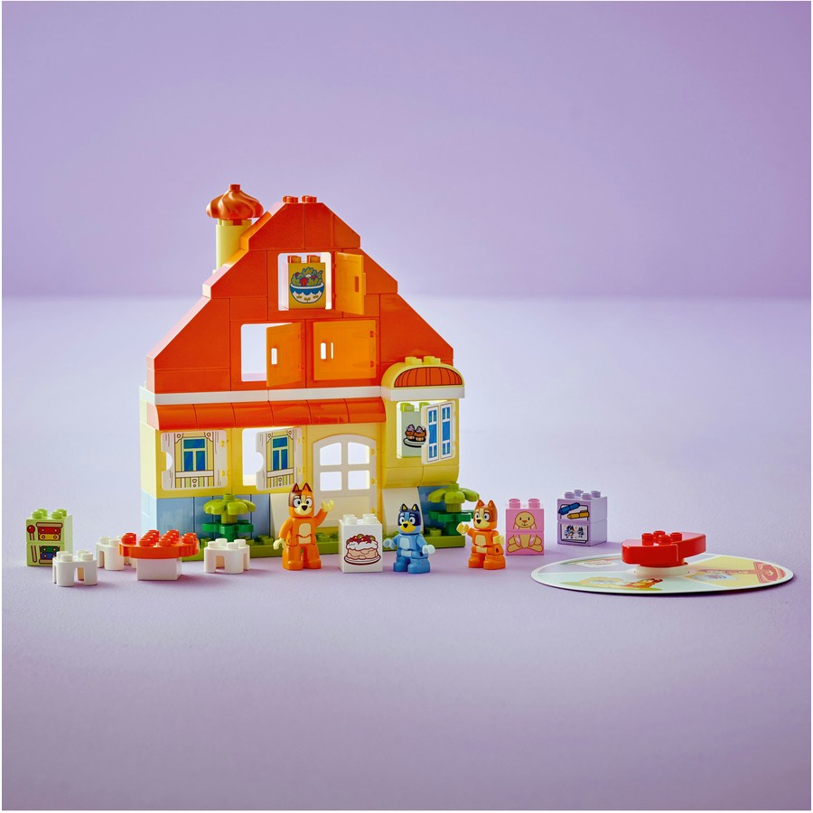 DUPLO by LEGO Bluey's Family House with Memory Game 10459