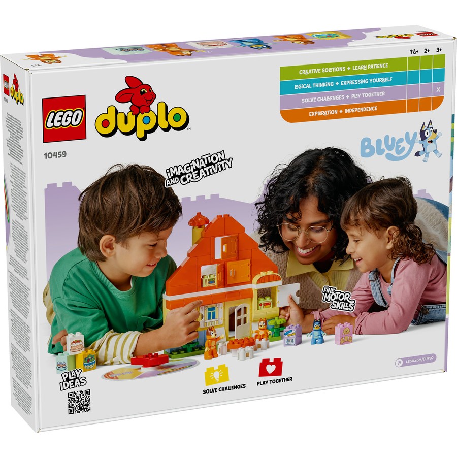 DUPLO by LEGO Bluey's Family House with Memory Game 10459