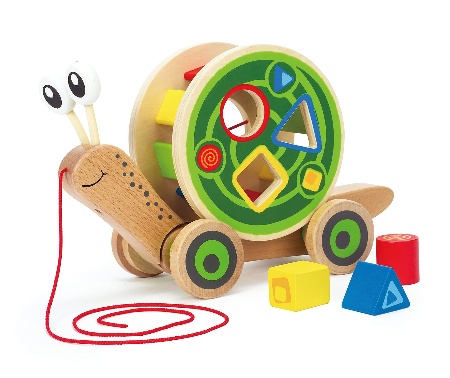 Hape Pull and Play Shape Sorter