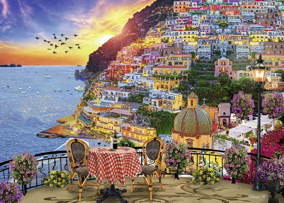 Ravensburger Puzzle Positano Italy 1000pc