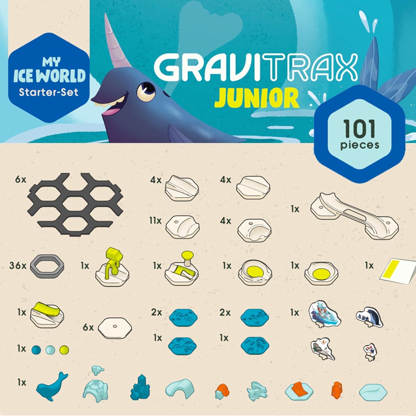 GraviTrax Junior - Large Starter Set Ice World
