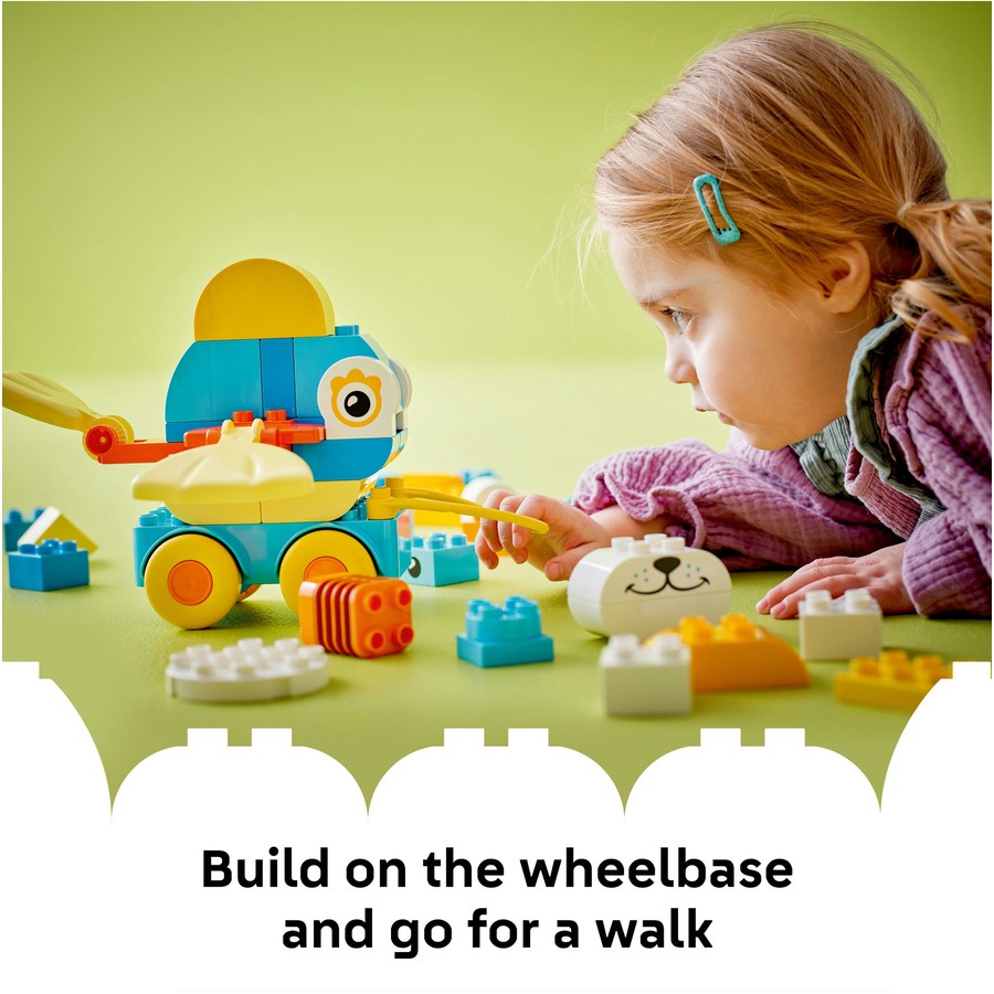 DUPLO by LEGO 3 in 1 Animals on Wheels 10448