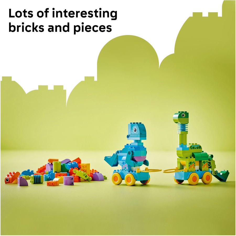 DUPLO by LEGO 3 in 1 Dinosaurs on Wheels 10451