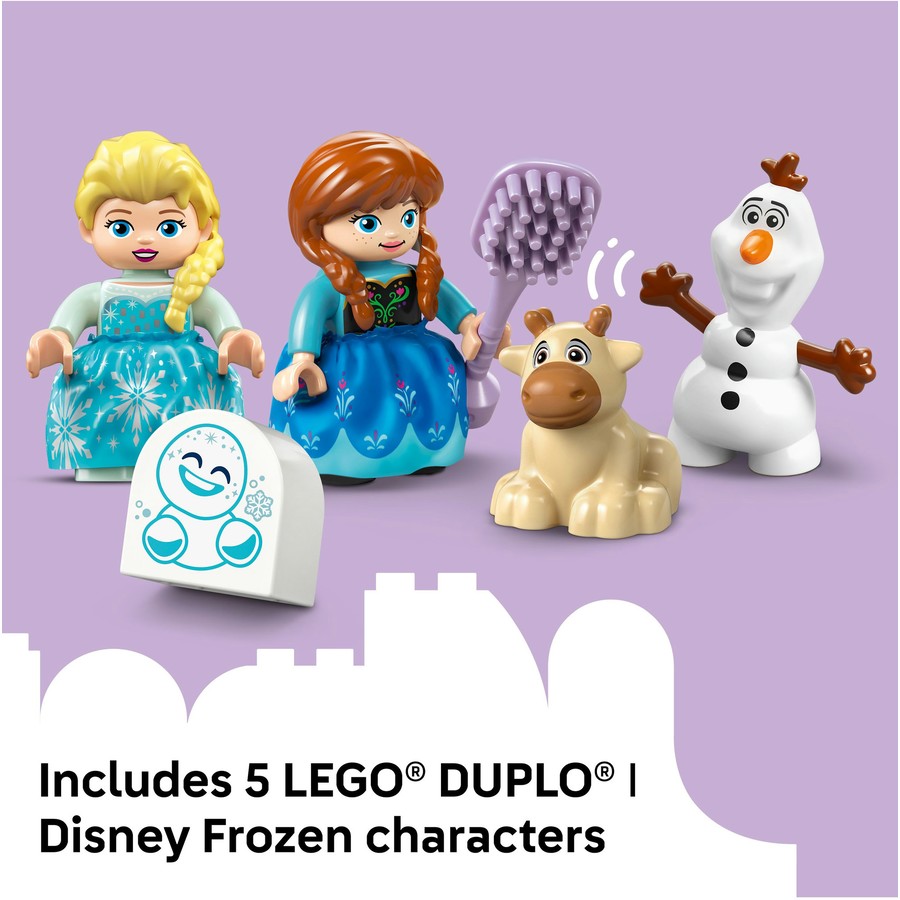DUPLO by LEGO Disney Anna and Elsa's Frozen Castle Party 10455