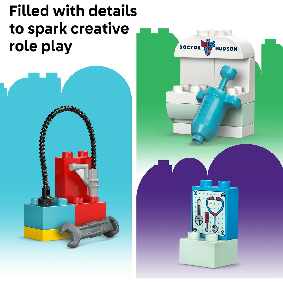 DUPLO by LEGO Disney McQueen's Visit to Doc's Garage 10456