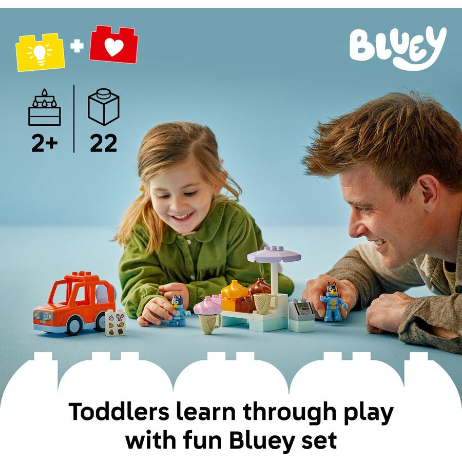 DUPLO by LEGO Ice Cream Trip with Bluey 10458