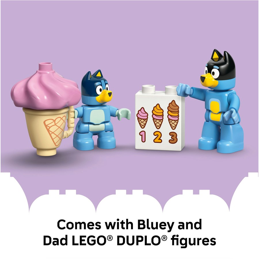 DUPLO by LEGO Ice Cream Trip with Bluey 10458