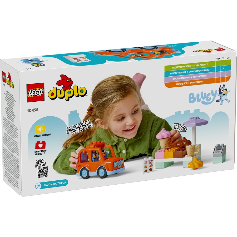 DUPLO by LEGO Ice Cream Trip with Bluey 10458