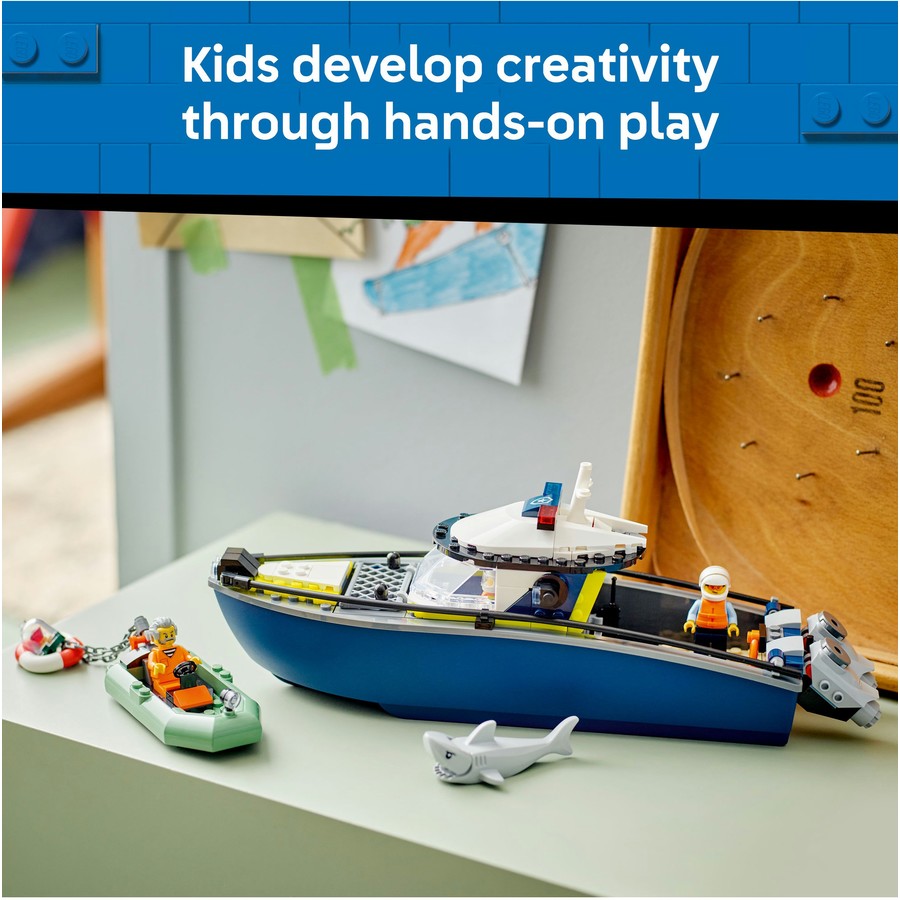 LEGO City Police Boat Chase 60456