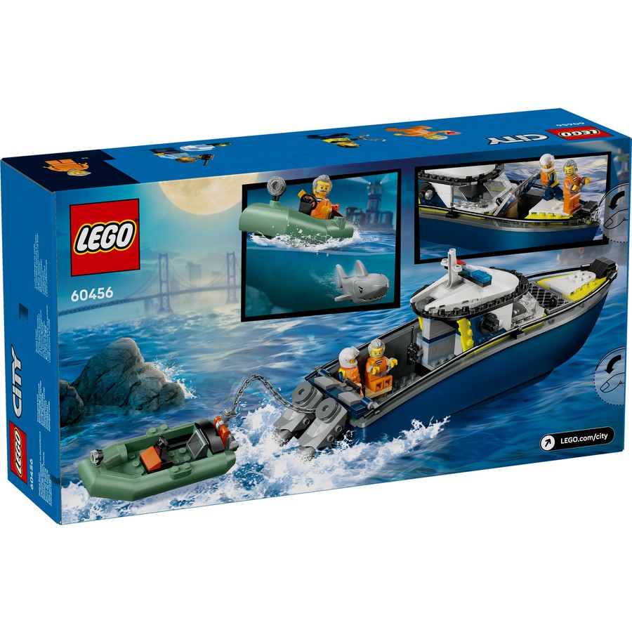 LEGO City Police Boat Chase 60456
