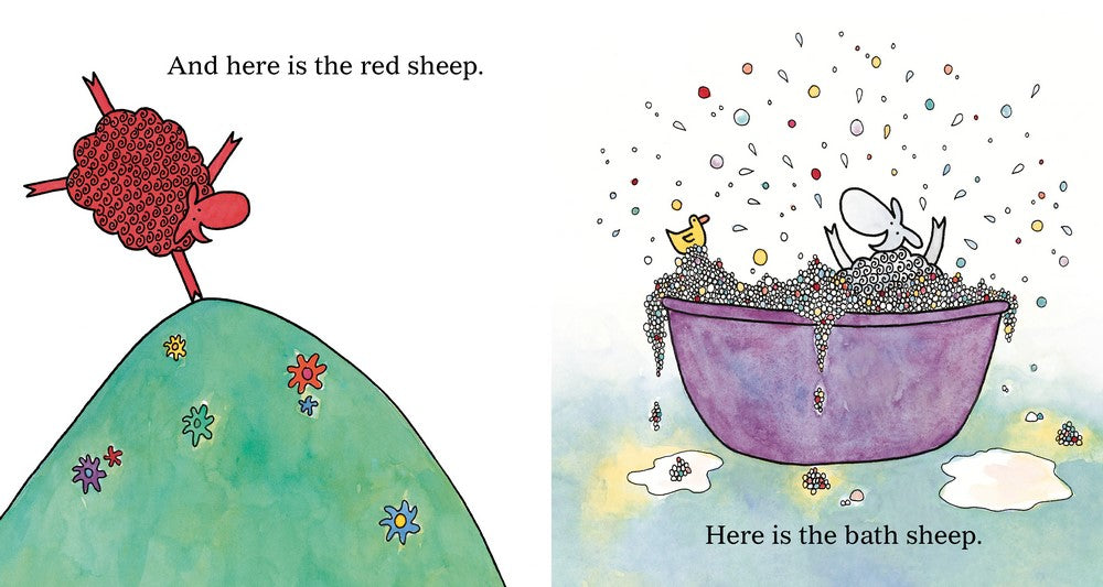 Where Is The Green Sheep? Board Book