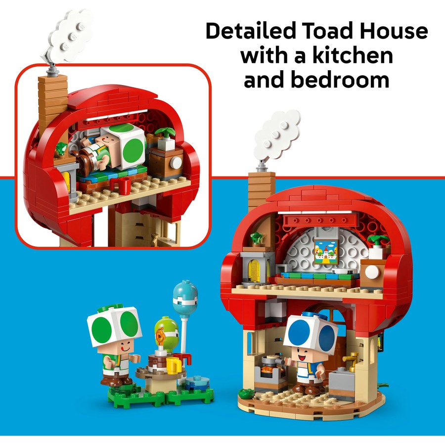 LEGO Super Mario Party at Toad's House 72041
