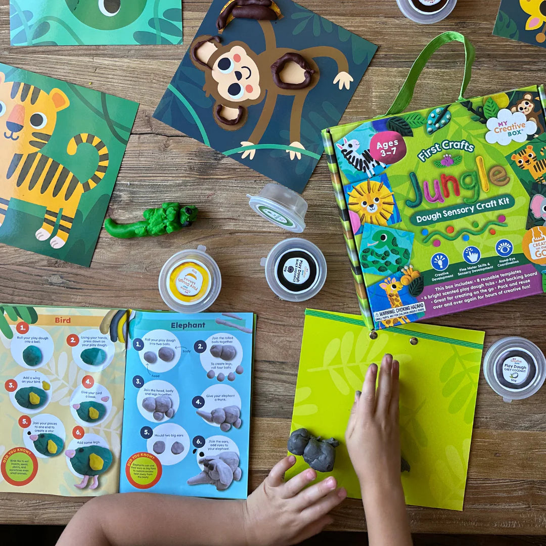 My Creative Box - Sensory Craft Box | Jungle Dough