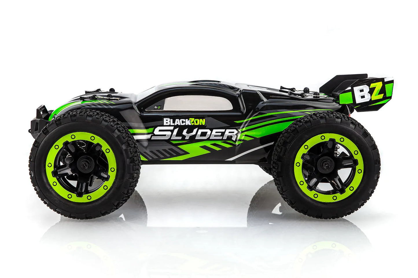 Blackzon Slyder MT 1/16 4WD Electric Remote Control Stadium Truck - Green 540102