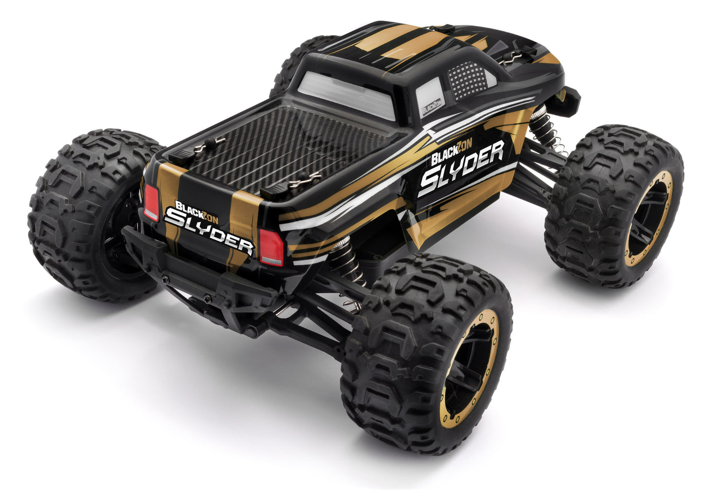 Blackzon Slyder MT 1/16 4WD Electric Remote Control Monster Truck - Gold 540101