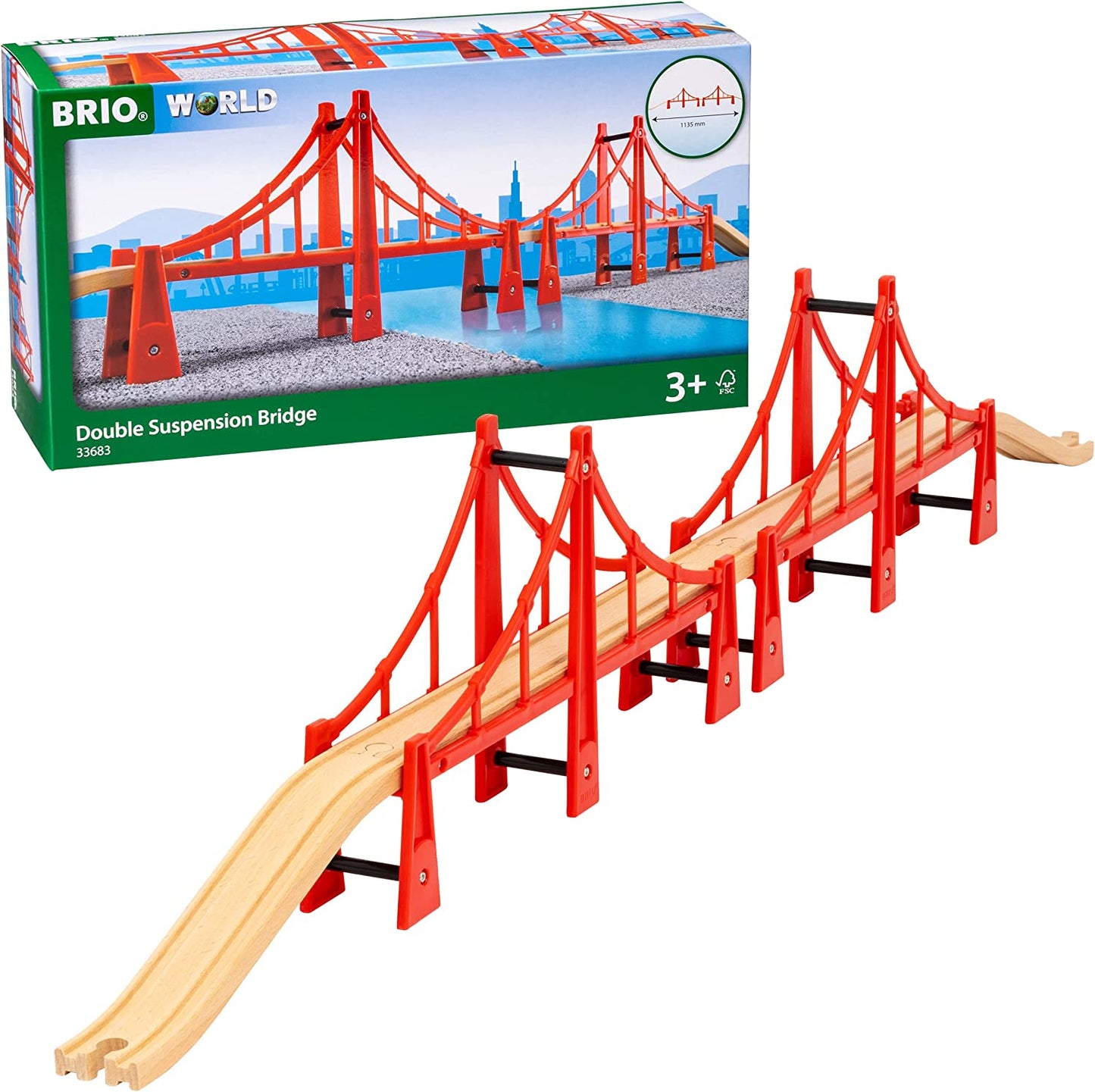 Brio Double Suspension Bridge