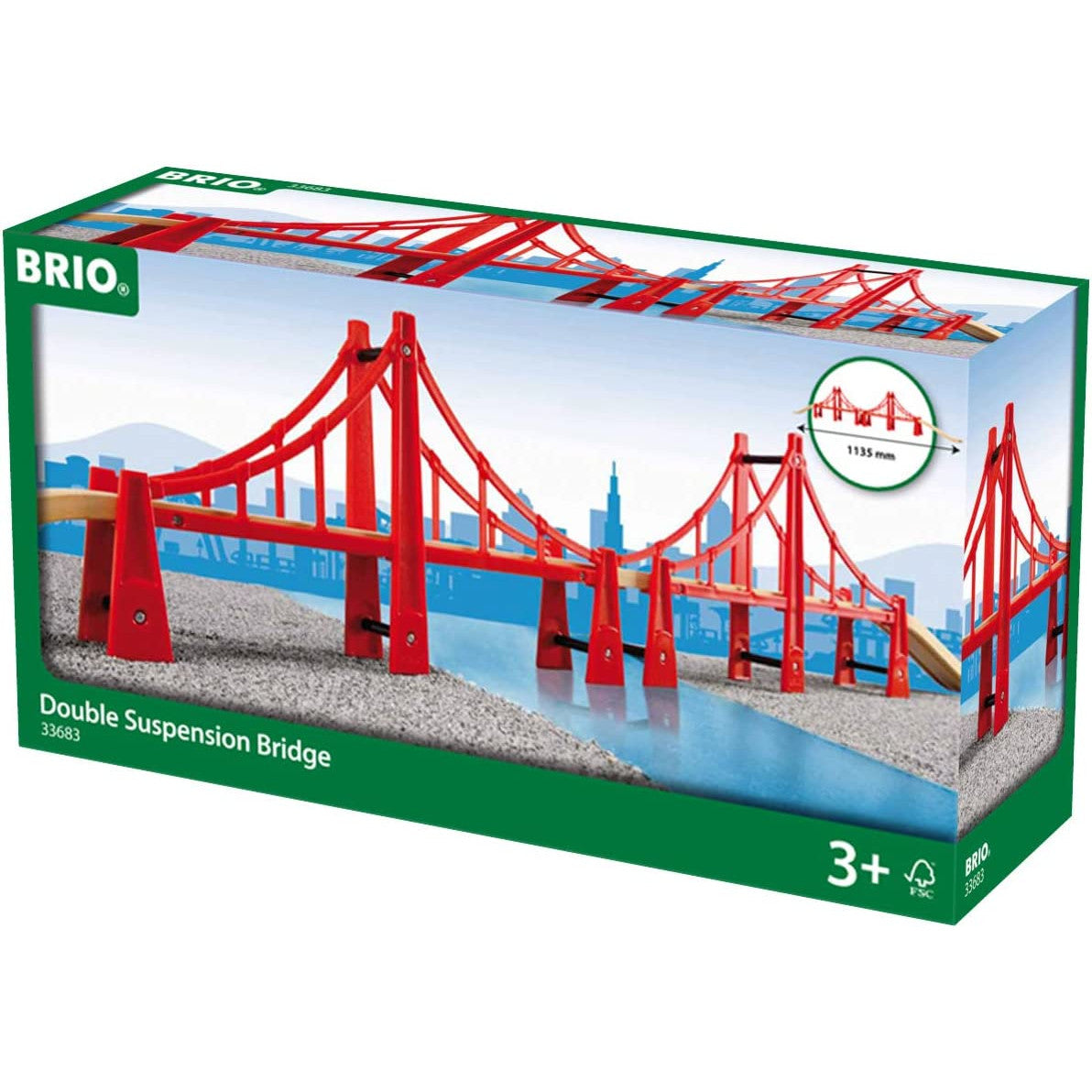Brio Double Suspension Bridge 1