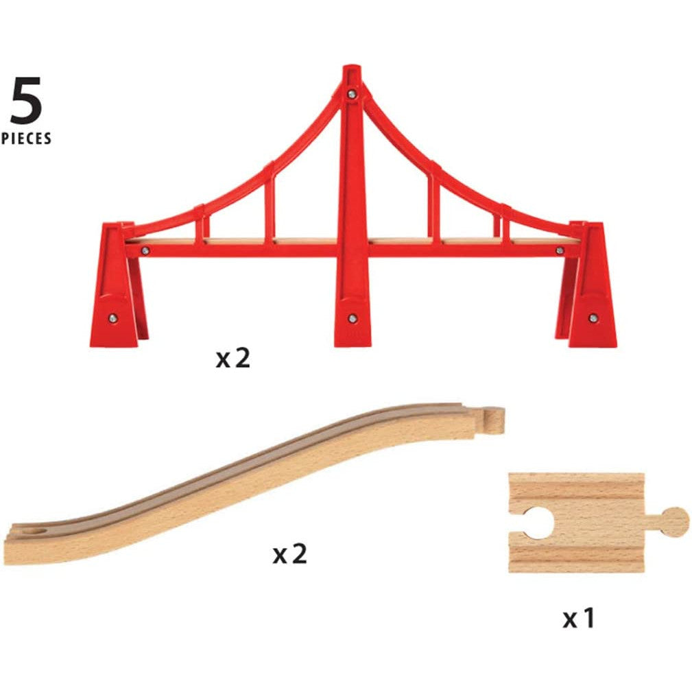 Brio Double Suspension Bridge 2