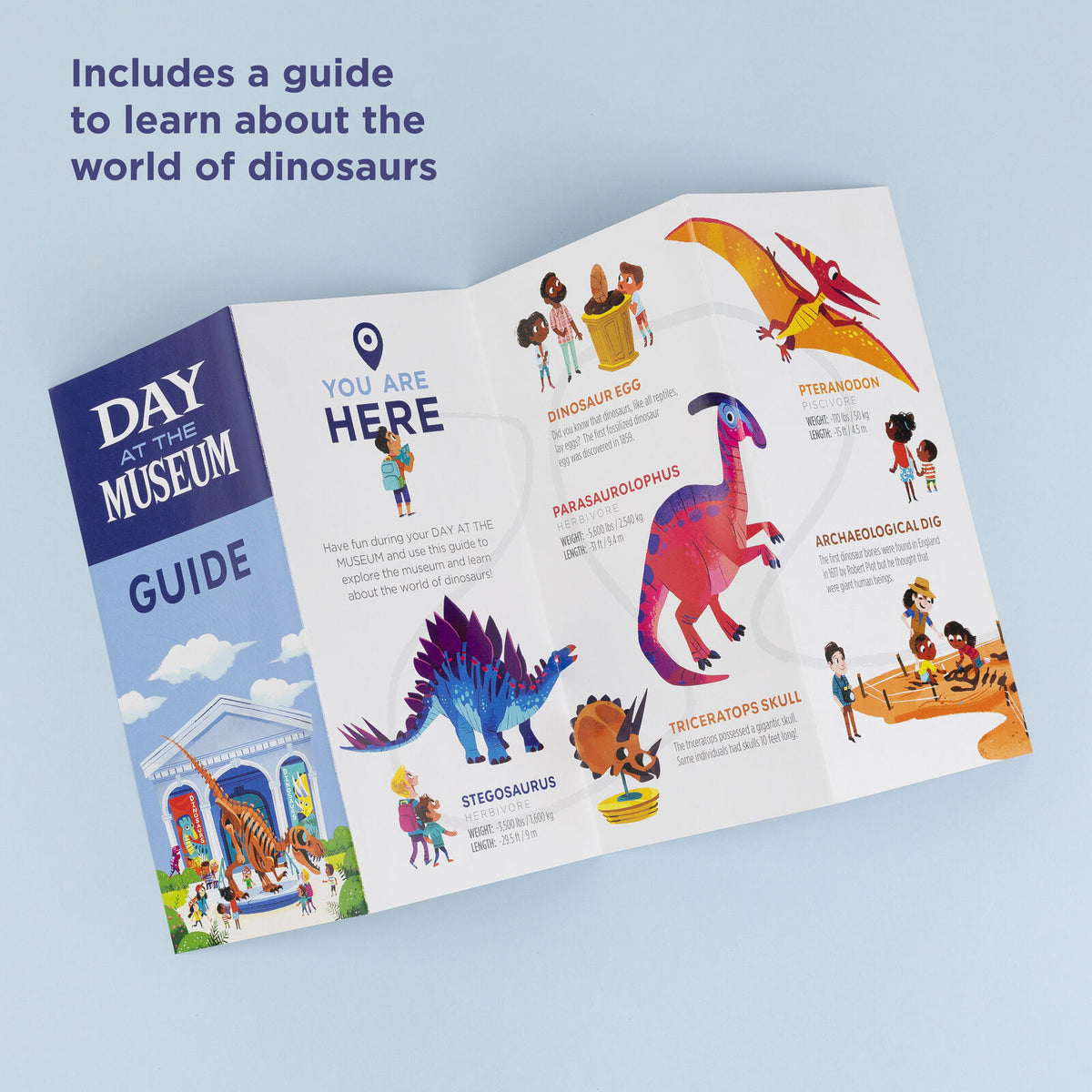 Crocodile Creek - Day at the Museum Puzzle | 60pc