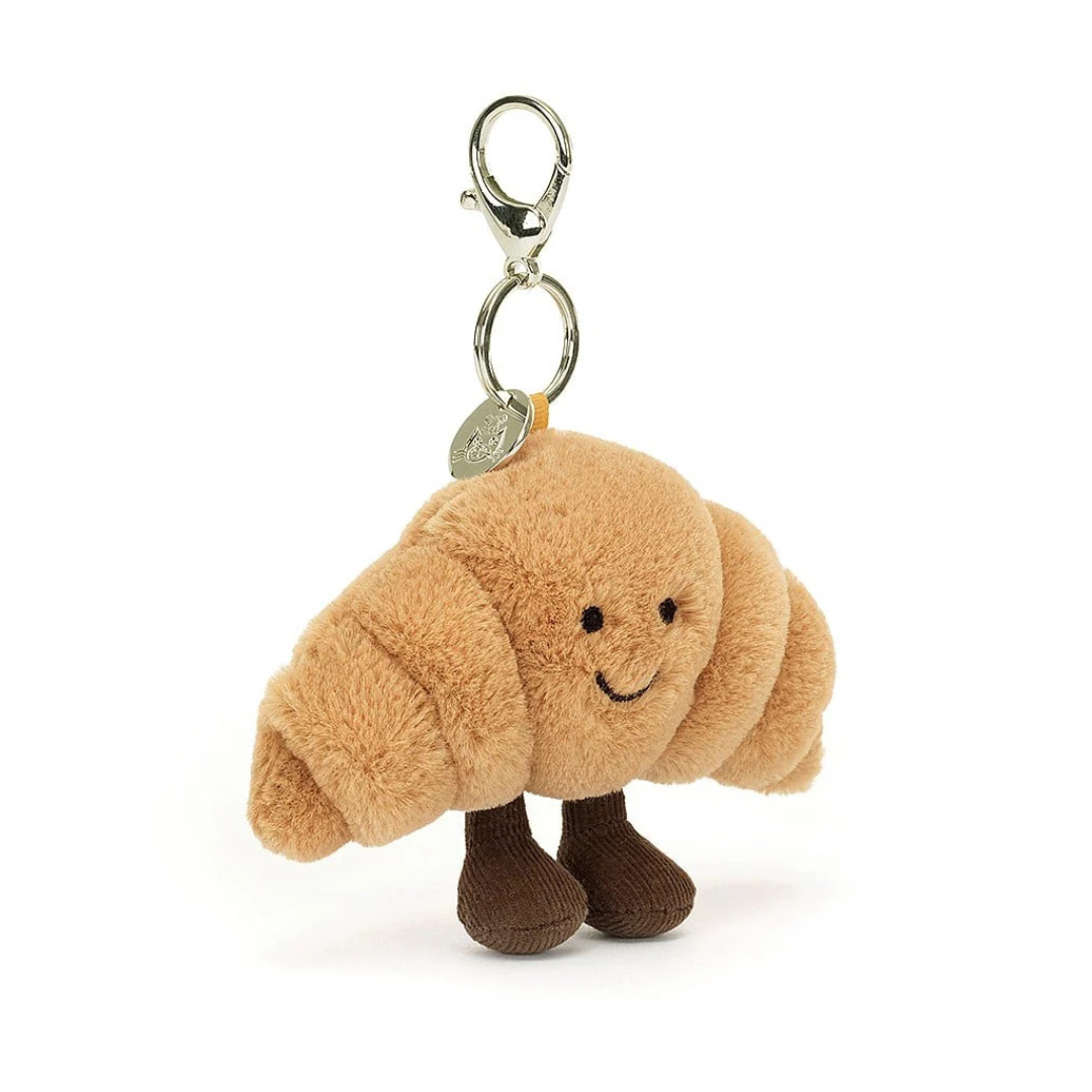 Jellycat Amusables - Croissant Bag Charm