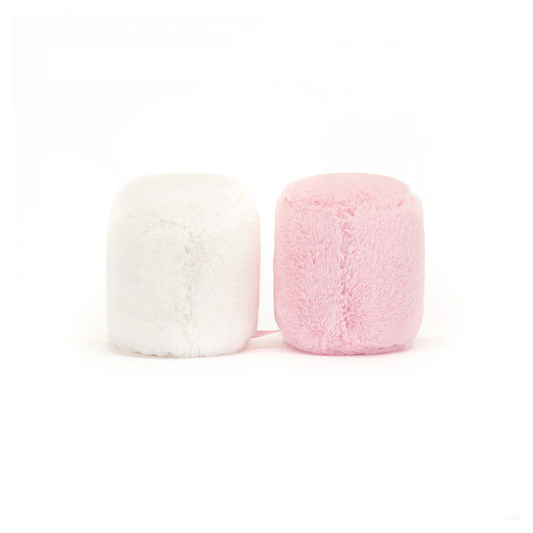 Jellycat Amusables - Pink and White Marshmallows