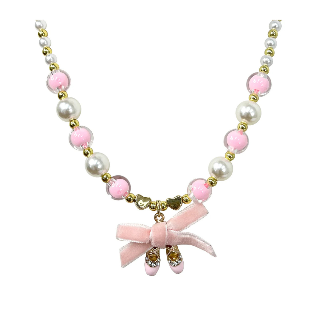 Pink Poppy - Ballerina Necklace & Bracelet Set