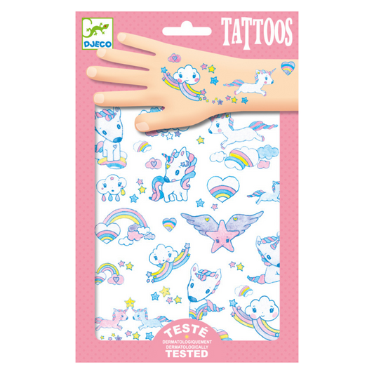 Djeco 50+ Unicorns Tattoos