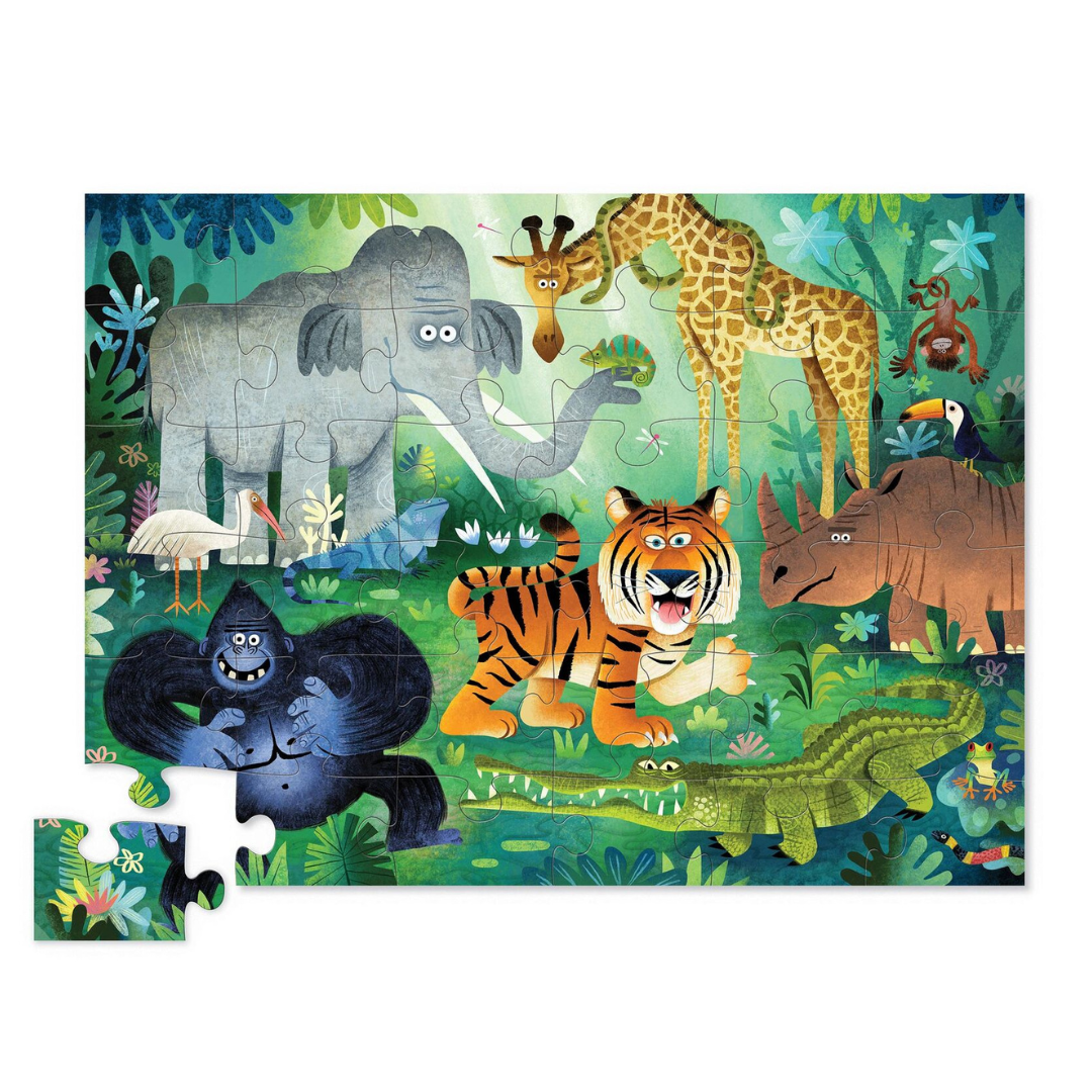 Crocodile Creek - Classic Floor Puzzle - Wild Kingdom | 36 Piece