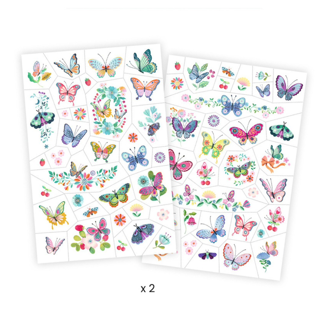 Djeco 50+ Dream Butterflies Tattoos