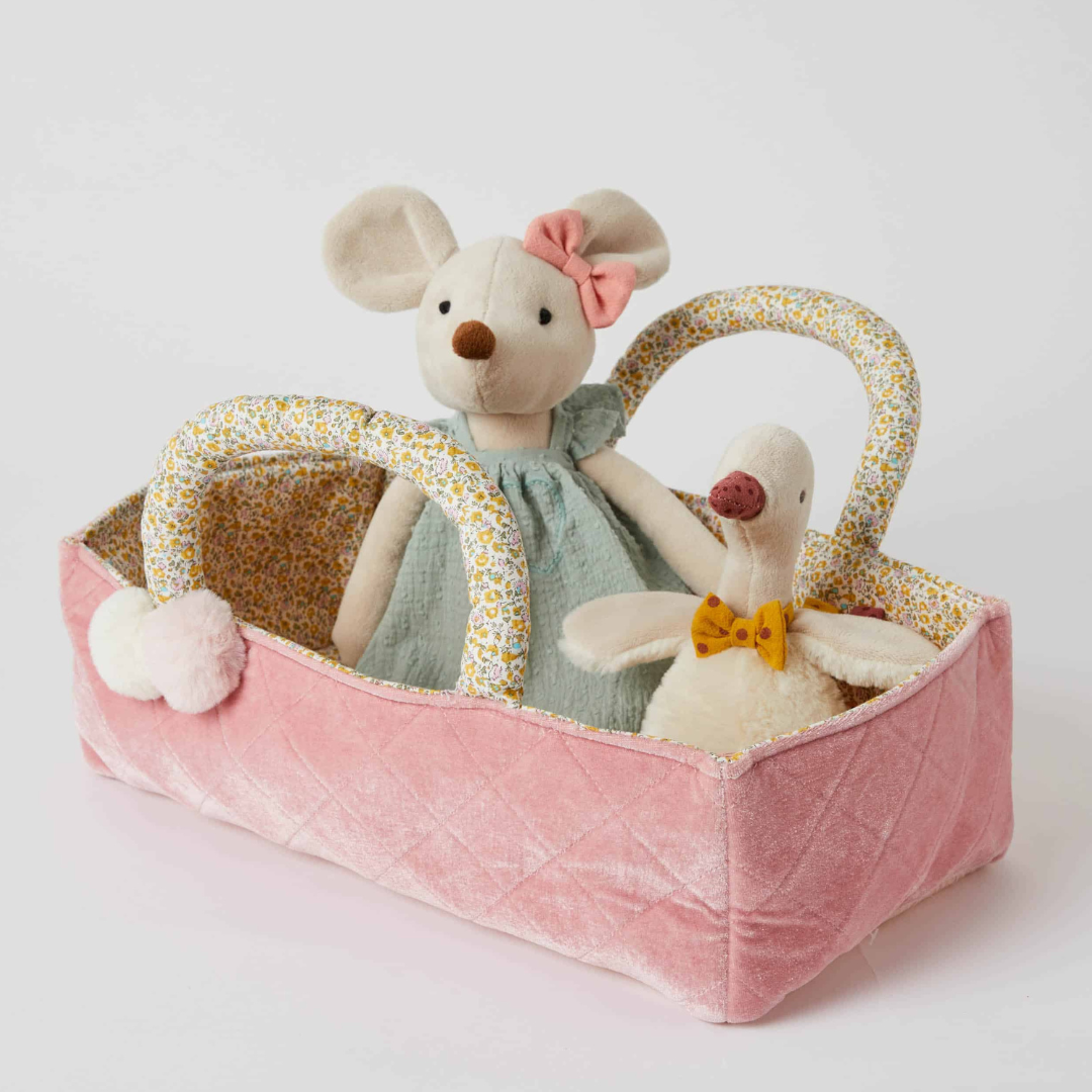 Jiggle & Giggle - Toy Carry Cot
