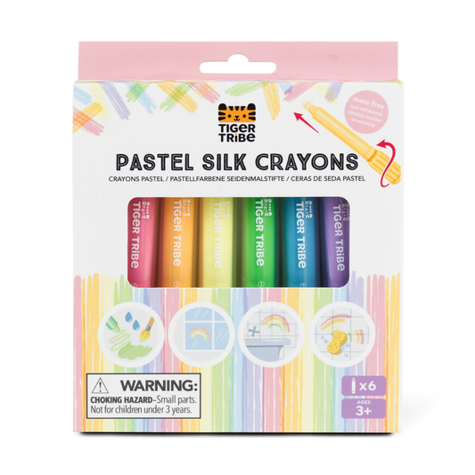 Tiger Tribe - Pastel Silk Crayons