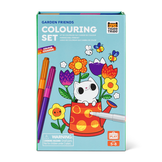 Tiger Tribe Colouring Set - Garden Friends