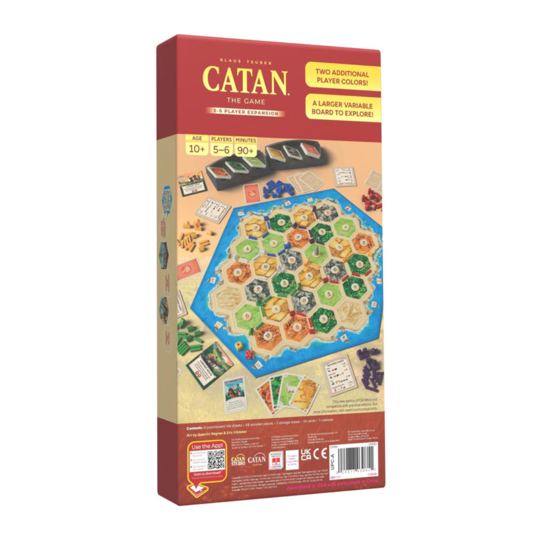 Catan (6th Edition) 5 - 6 Player Expansion Board Game