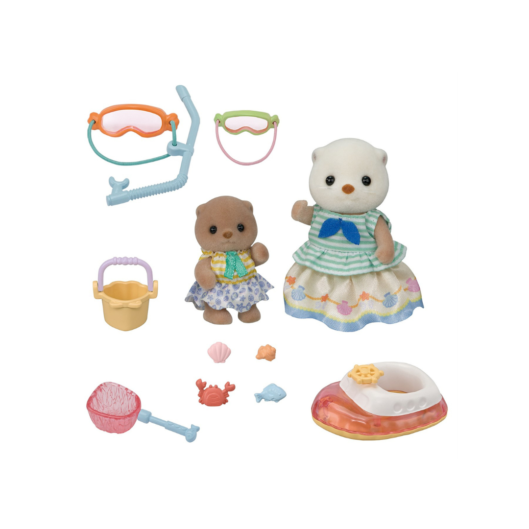 Sylvanian Families - Sea Otter Sisters - Splashy Snorkel Set