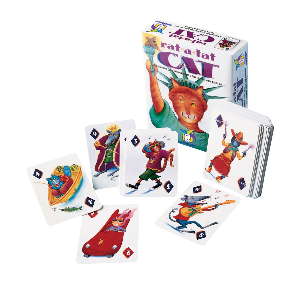 Gamewright - Rat a Tat Cat Card Game