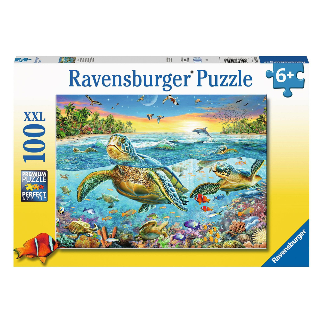 Ravensburger Swim With Sea Turtles Puzzle 100pc