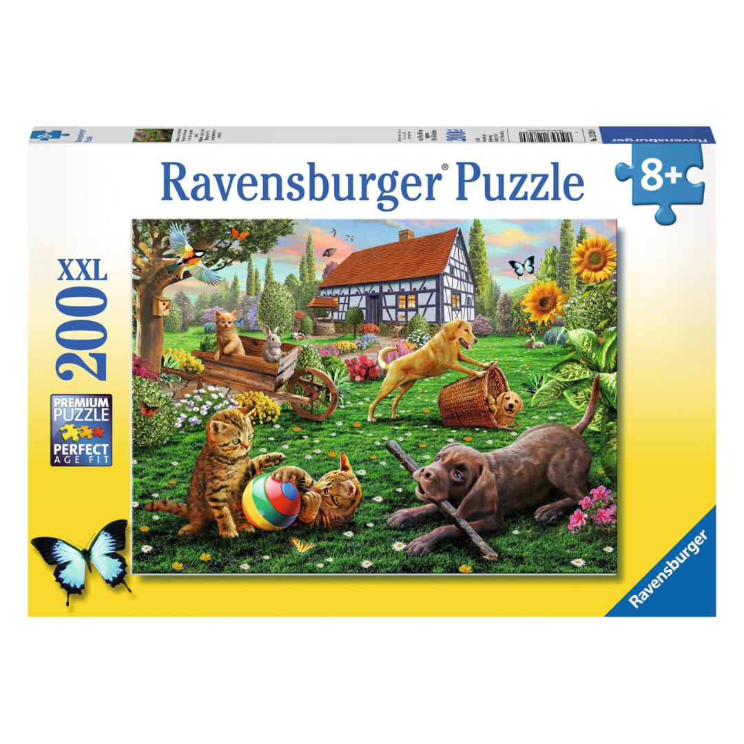 Ravensburger Playing in the Yard Puzzle 200pc