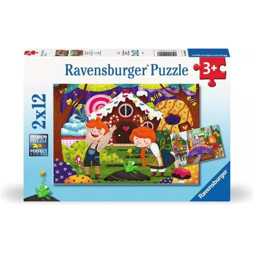 Ravensburger Wild Things Fairytales Puzzle 2 x 12pc