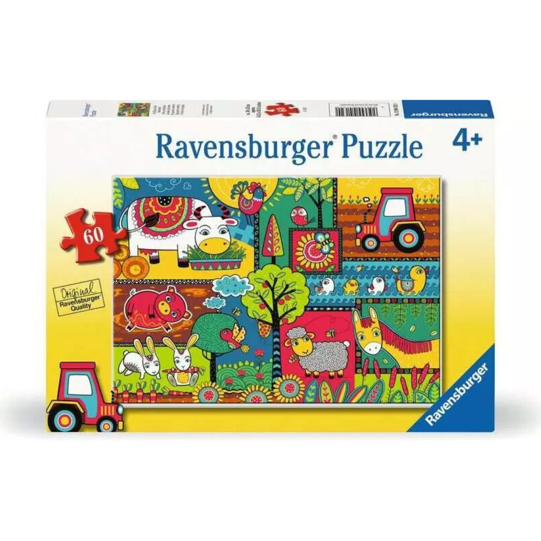 Ravensburger A Day At the Farm Puzzle 60pc