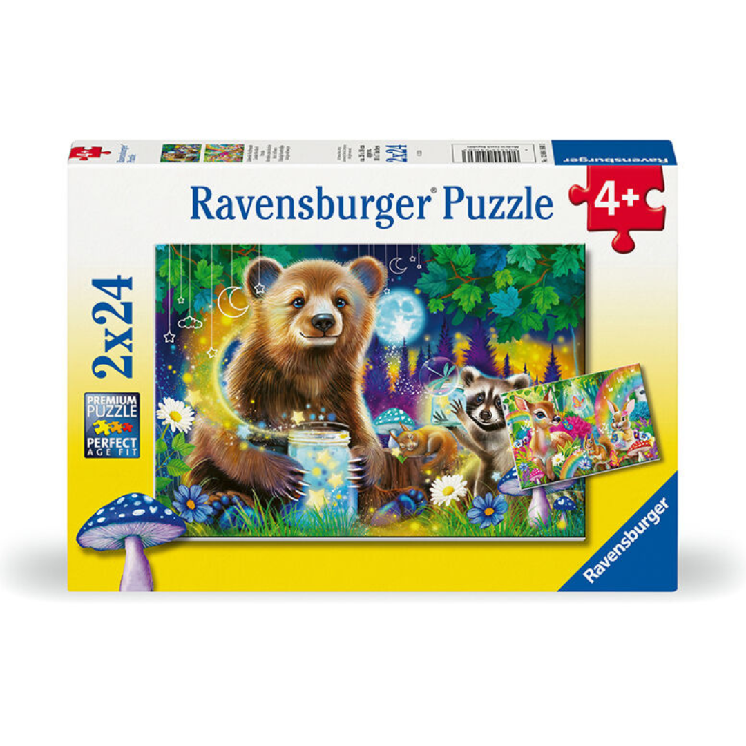 Ravensburger Loving Forest Friends Puzzle 2 x 24pc