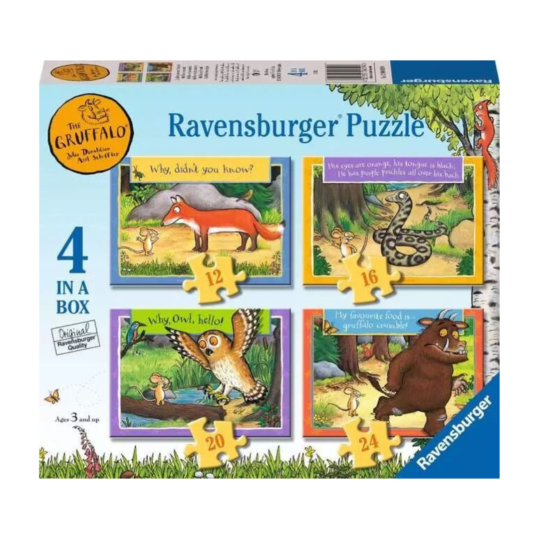 Ravensburger The Gruffalo Puzzle 12, 16, 20 and 24pc