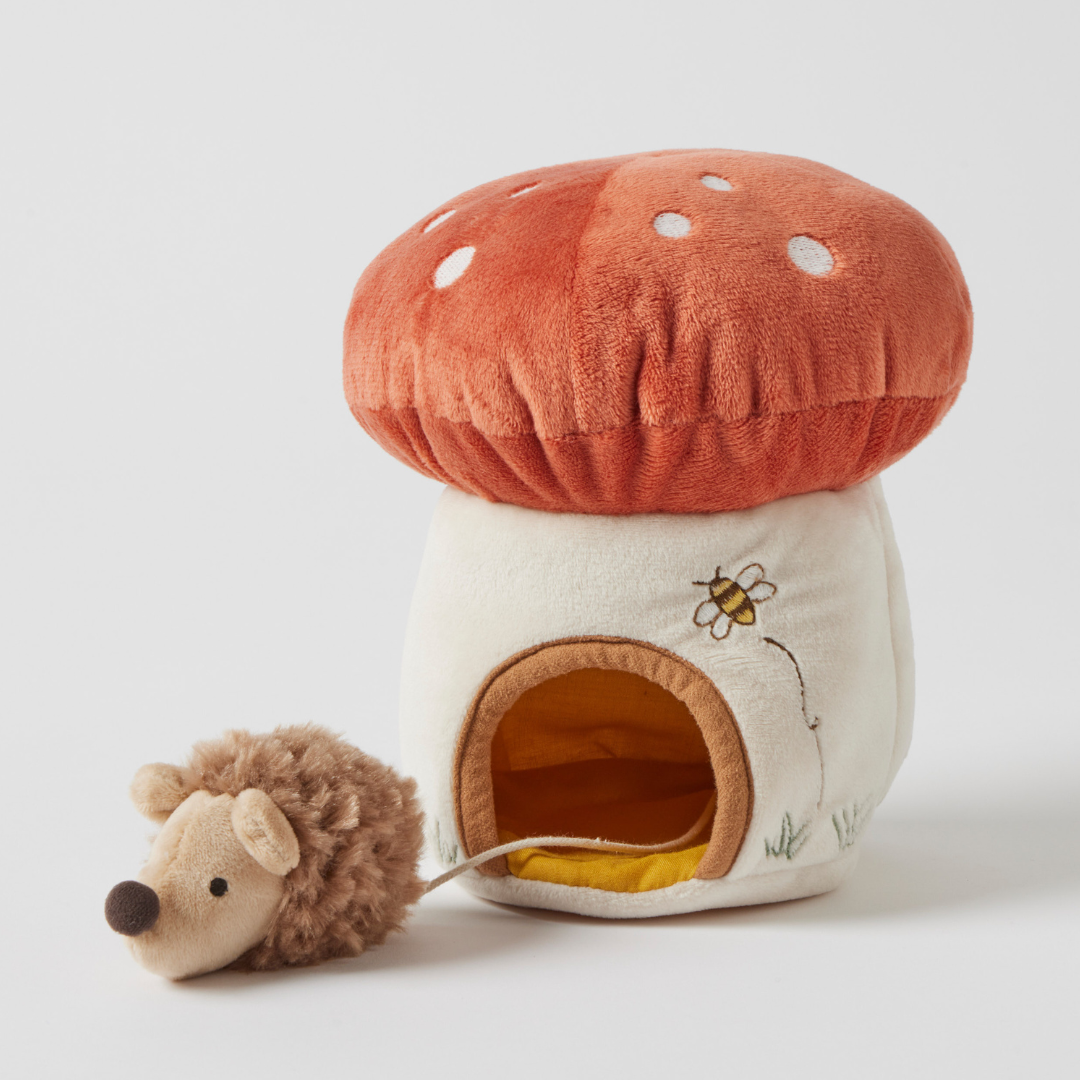 Jiggle & Giggle - Mushroom House With Hedgehog