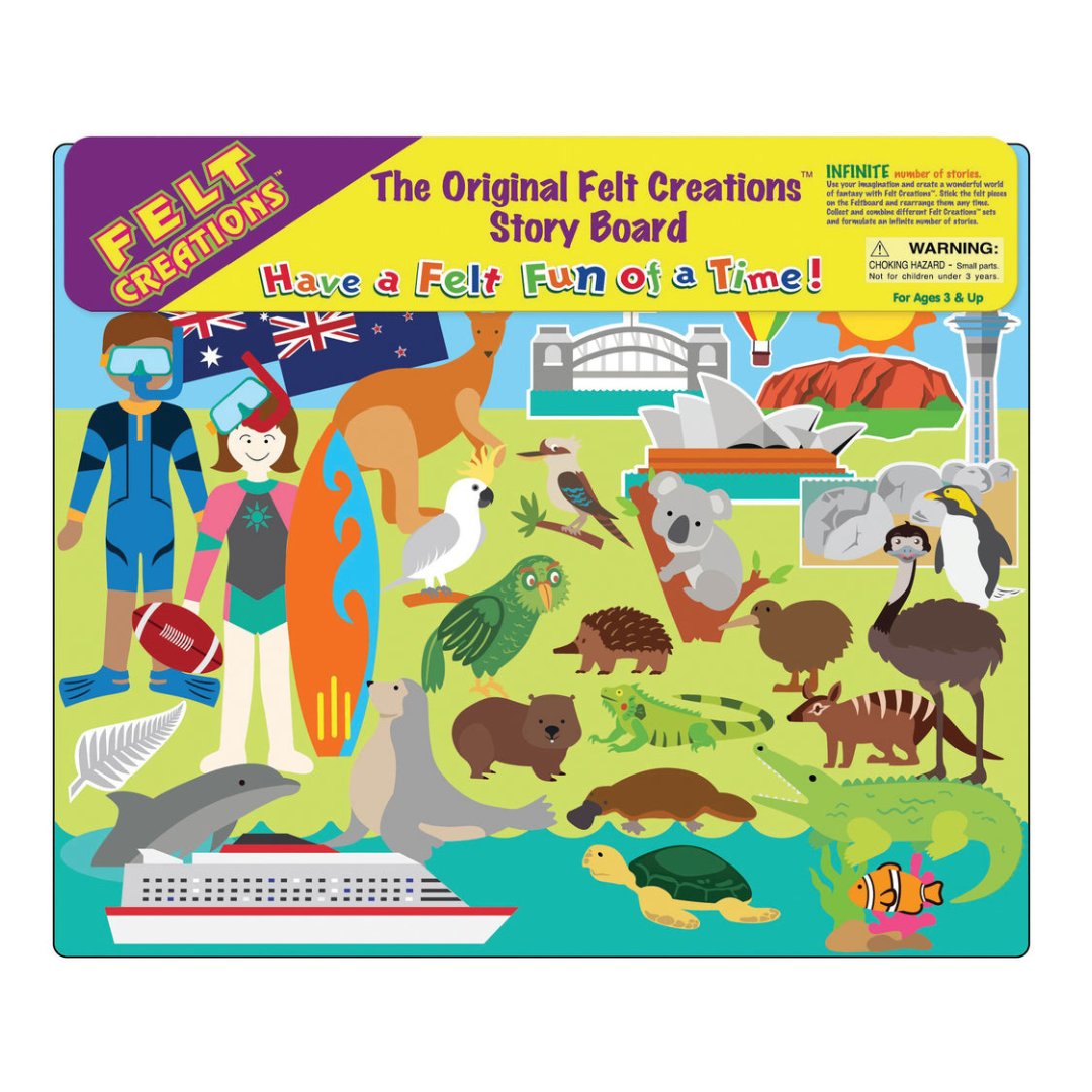 Felt Creations - Explore Australia and New Zealand